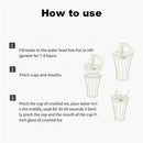 Child Cooler Smoothie Cup Smoothie Making Container Summer Silicone Slushy Cup