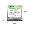 250GB Internal HDD 2.5 inch SATA III 5400RPM Hard Drive for Laptop Computer