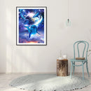 DIY Full Drill Round Diamond Painting Nature Animals Full Drill for Wall Craf