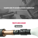 Fish Landing Dip Net Connector Quick Release Adapter Prevent Fish Running