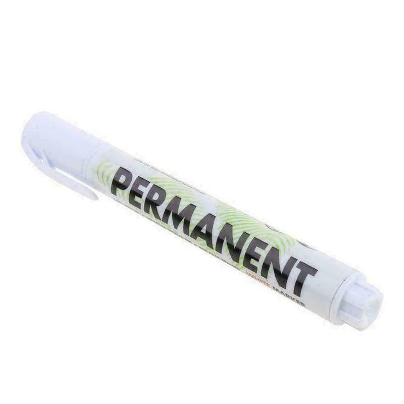 White Plastic Paint Graffiti Marker Pen Oil Gel For School W6N0 Waterproof F3K3