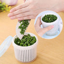 Box Keeper Fresh Storage Box Double Layer Vegetables Sealed With Drain Basket