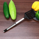 Nonstick Stainless Steel Handle Slotted Turner Pot Shovel Cook Kitchen Tool