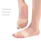 1 Pair Toe Thumb Separator Soft Pedicure Socks Hallux Valgus Corrector Foot Care