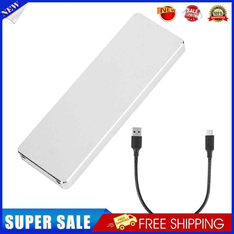 Dual Protocol M2 SSD Case 10Gbps Hard Drive Enclosure Disk Box M.2 to USB 3