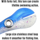 4pcs 10cm 6g Bionic Loach Fishing Lures Sinking Artificial Soft Baits (B) Newly