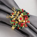 Christmas Tree Table Decoration Christmas Supplies Mouth Ring Napkin Ring