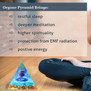 Orgonite Pyramid Healing Crystal Energy Orgone Pyramide Reiki Balancing Lucky
