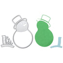 Snowman DIY Metal Stencil for Scrapbook Embossing Craft Cutting Die