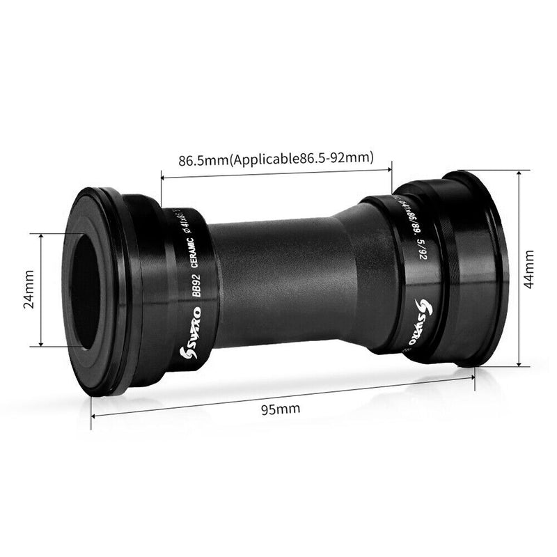 Aluminum Alloy MTB Bike BB Bottom Bracket Center Shaft Cycling Parts Accessories