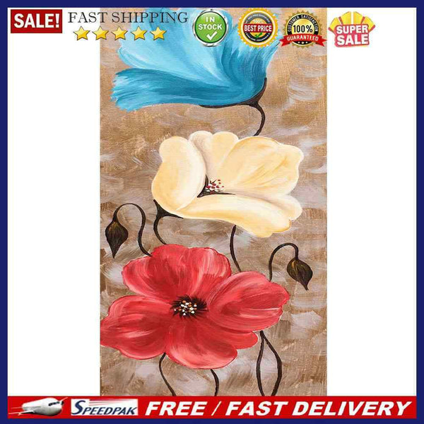 Paint By Numbers for Beginner Various Colors Poppies Wall Living Bedroom Decor