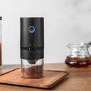 #A Portable Electric Coffee Grinder with Brush USB Bean Grinding for Cafe Espres