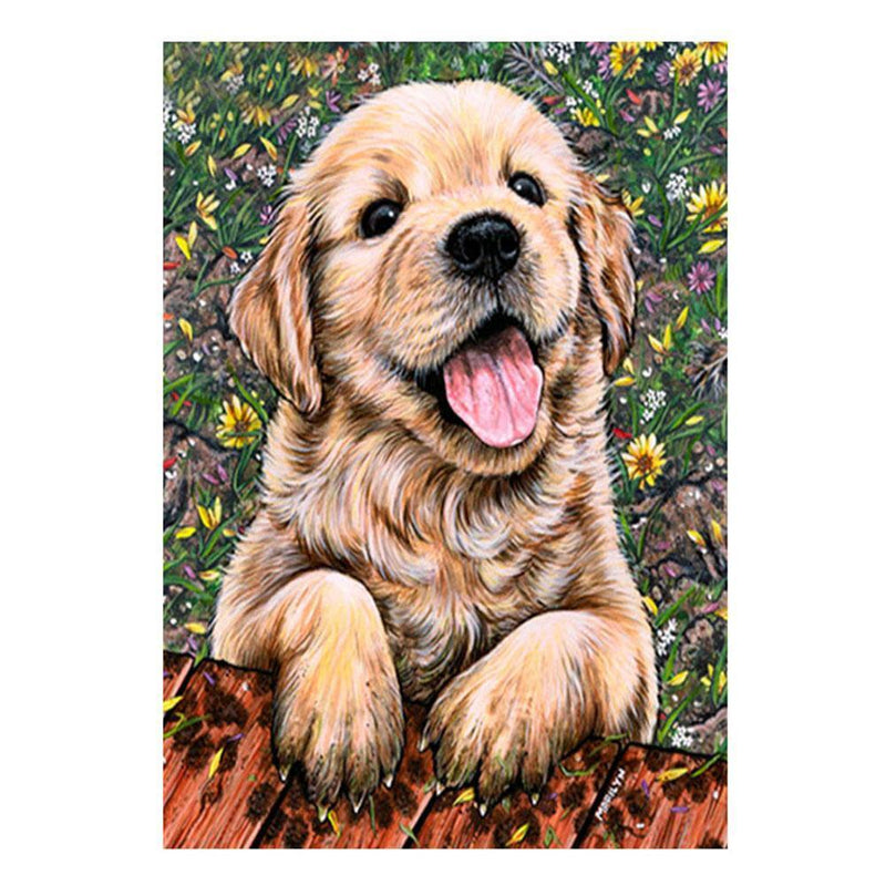 Dog 5D Diamond Painting Embroidery DIY Crafts Cross Stitch Home Decor Gift