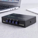 USB 2.0 4-Port Sharing Switch Selector Adapter Box Hub for PC Scanner