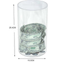Piggy ?BANK for Adults Savings Jar Cash Coins Break to Opens Clears Large