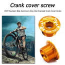 VXM MTB Bike Crankset Crank Screw Aluminum Bottom Bracket Waterproof Bolt Cover
