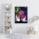 5D DIY Diamond Painting Tree Moon Full Square Drill Mosaic Kit Wall Picture