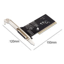 PCI to Parallel LPT 25Pin DB25 Printer Port Controller Adapter Card for Desktop