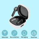 For SoundPEATS Air2/Air2+ Wireless Earphone Case Silicone Protector (White)