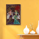 5D DIY Part Special Shaped Drill Diamond Painting Lady Kit Drawing (Y089) Newly