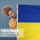 Ukraine Flag - Polyester Banner Ukrainian National Bunting Flag (90x150cm)