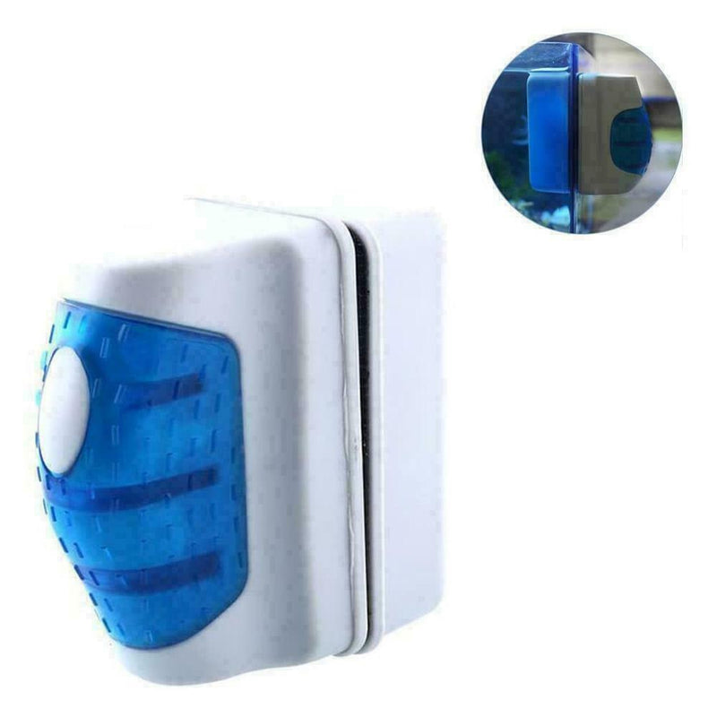 Magnetic Brush Aquarium Floating Glass Cleaner Algae Fish Tank H1R3 high V5F5