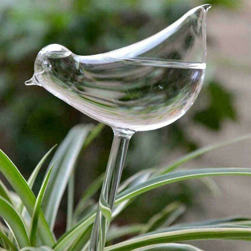 Self Watering Plant Bulbs Irrigation Birds Glass System Auto Drip Shape Garden