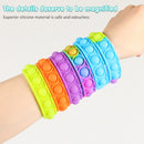 20pcs Bubble Stress Relief Wristband Decompression Anxiety for Kids Bracelet