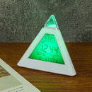 With Night Light Alarm Clock Bedside Clocks Thermometer Meter Number Clock