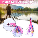 1PC Octopus Squid Skirt Lures Bait  Saltwater Soft Fishing Lures`