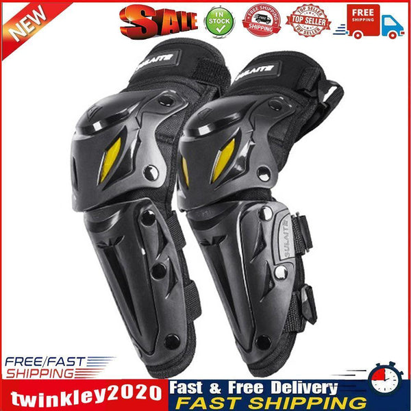 2pcs SULAITE Reflective Motorcycle Riding Protective Gear Elbow Guard Pads Newly