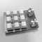 Macro Keyboard Bluetooth-compatible 9 Key 2 Knob Mechanical Keypad (Clear)