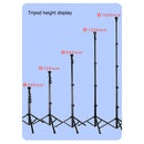 4-section Trigger Extendable Adjustable Telescopic Tripod for Camera Stand Newly