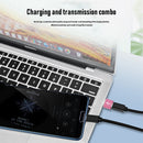 2x USB 3.1 Type C Female to USB 3.0 A Male Adapter Data+Charging (Pink)