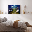 5D DIY Diamond Painting Full Round Drill Libra Mosaic Rhinestone Art Home Crafts