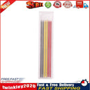 6pcs Carpenter Refill Pencil 2B Mechanical Woodworking (Red Yellow Black) Newly
