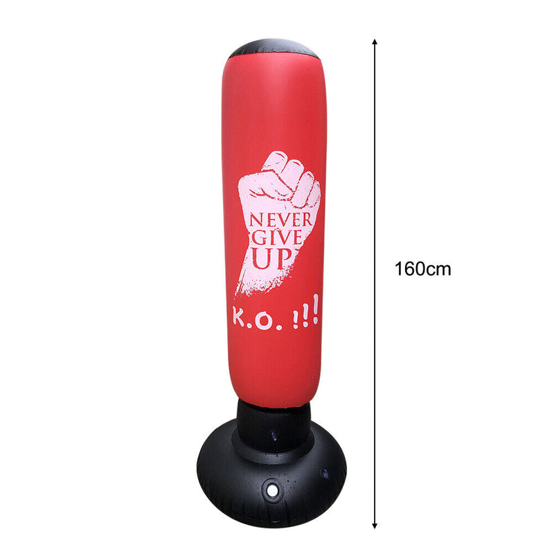 Inflatable Punch Fight Boxing Bag Tumbler Child Practice Boxing Column Sandbags