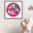 DIY Diamond Painting Valentines Day Goblin Round Drill Art Picture (L2832) Newly