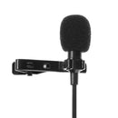 Cable Audio Sound Recording Capacitor Microphone Metal Clip for Smart Phone