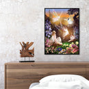 DIY Oil Paint by Numbers Flying Fairy Hand Painted Acrylic Coloring Drawing Kit