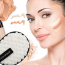 Microfiber Pads Remover Face Cleansing Towel Makeup Cosmetic Puff (White) Newly