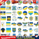 50pcs Ukraine Stop War Hope Peace Decals Graffiti DIY Waterproof Stickers Newly