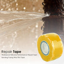 5x1.5m Waterproof Stop Leak Seal Repair Self-fluxing Adhesive Tape(Yellow)