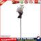 LED Solar Lights Owl Lawn Stakes Lamp Yard Art Home Garden Decor (White) Newly