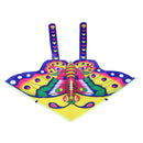 90x50cm Bright Cloth Colorful Butterfly Kite Outdoor Foldable Kites (D) Newly