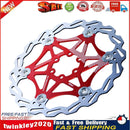 Mountain Bike Bicycle Floating Disc Brake Rotor Cycling Parts (160mm Red) Newly
