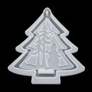 Fluid Arts Ornament Jewelry Making Silicone  Mould Christmas Mold Snowman