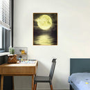 5D DIY Full Round Drill Diamond Painting Moon Rhinestone Drawing Picture Cr