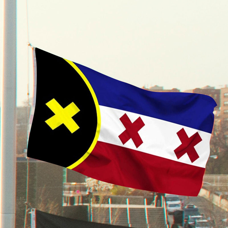Lmanburg Flag, Waterproof Dream SMP Hanging Banner Decorations, 120x180cm