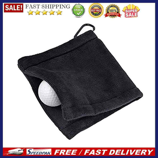 Water Absorption Wiping Cloth Microfiber Golf Ball Cleaning Towel with Cara